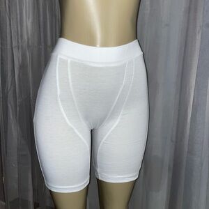 Women's White Shorts